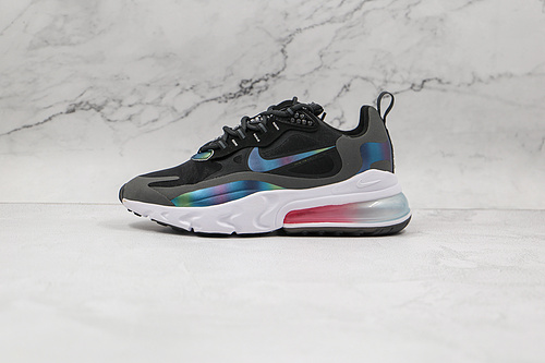 Air Max 270 React Bubble Pack Black/White/Multi-Color 15