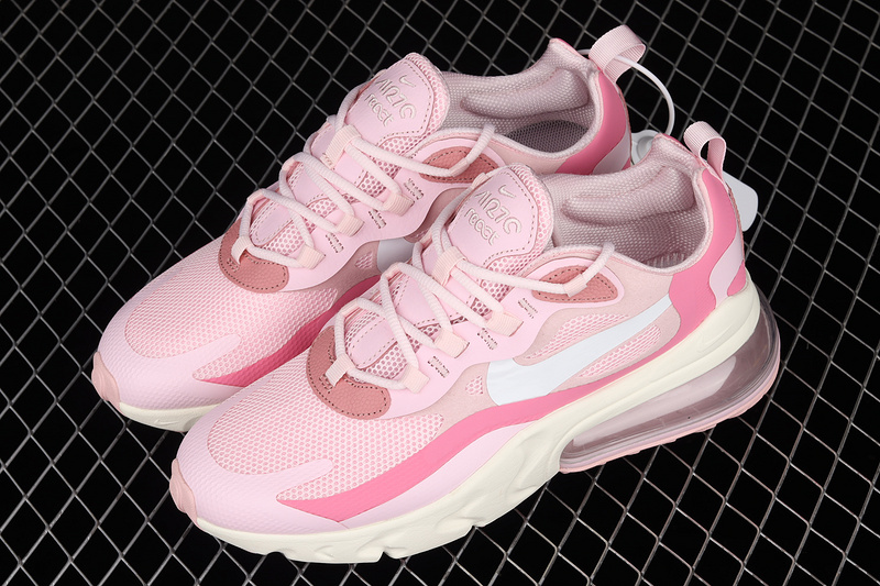 Air Max 270 React Pink Foam/White/Digital Pink/Sail 27