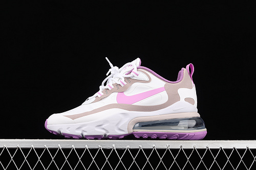 Cz1609-100-[Air Max 270 React White/White/Light Violet 11