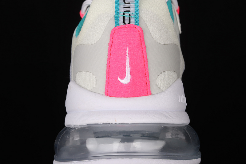 Air Max 270 React White/Green/Pink 15