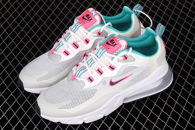 Air Max 270 React White/Green/Pink 17