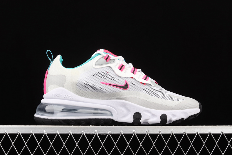 Air Max 270 React White/Green/Pink 23