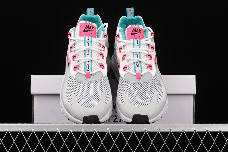 Air Max 270 React White/Green/Pink 27