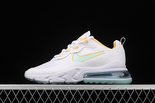 Air Max 270 React White/Light Dew/Melon Tint/Lagoon Pulse 21