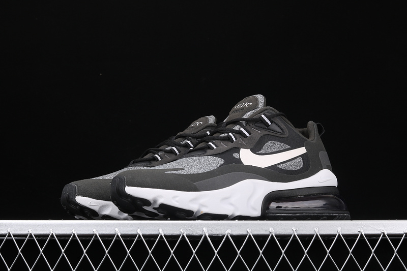 Air Max 270 React Optical Black/Vast Grey-Off Noir 23