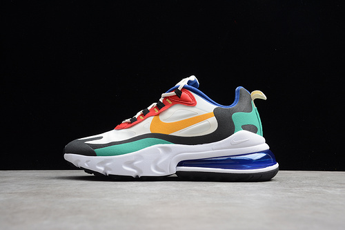 Gz Air Max 270 React Bauhaus White/Gold/Red-Black/Green 7