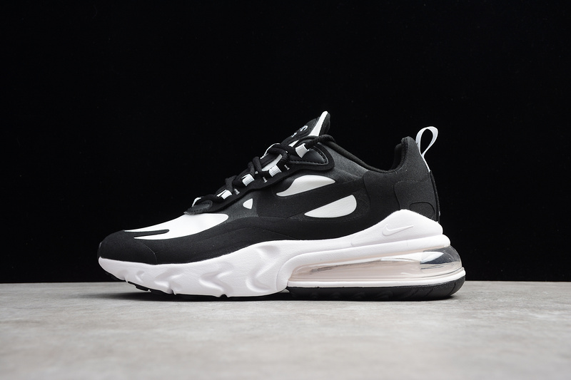 Air Max 270 React Black/White/Black 3