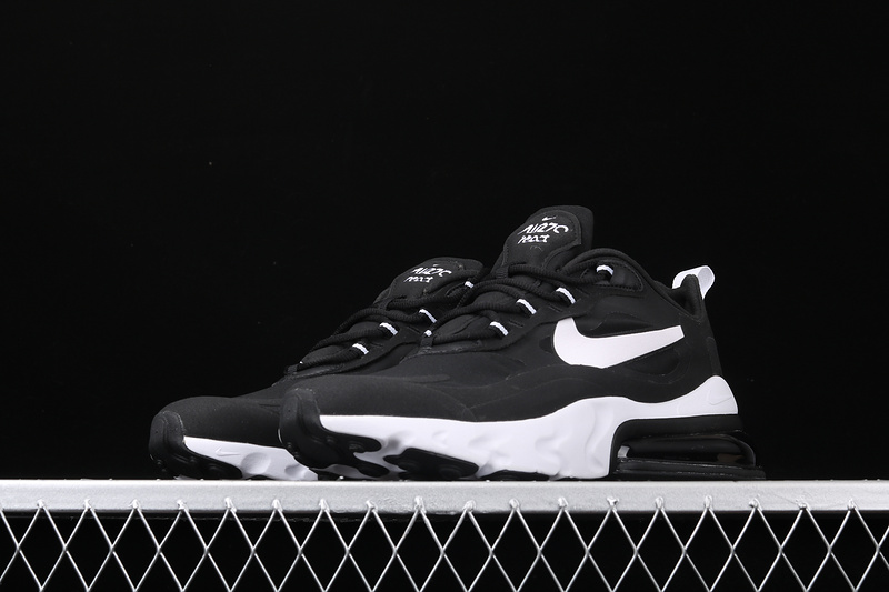 Air Max 270 React Black/White-Black 19