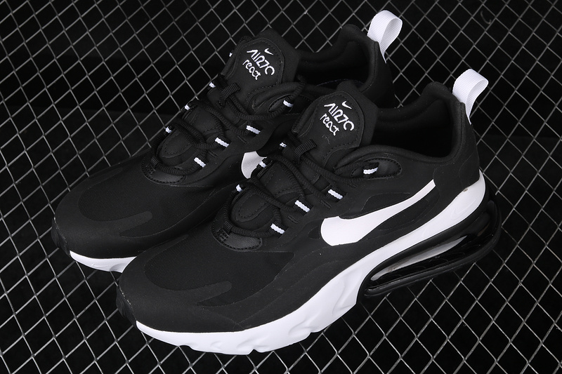 Air Max 270 React Black/White-Black 27