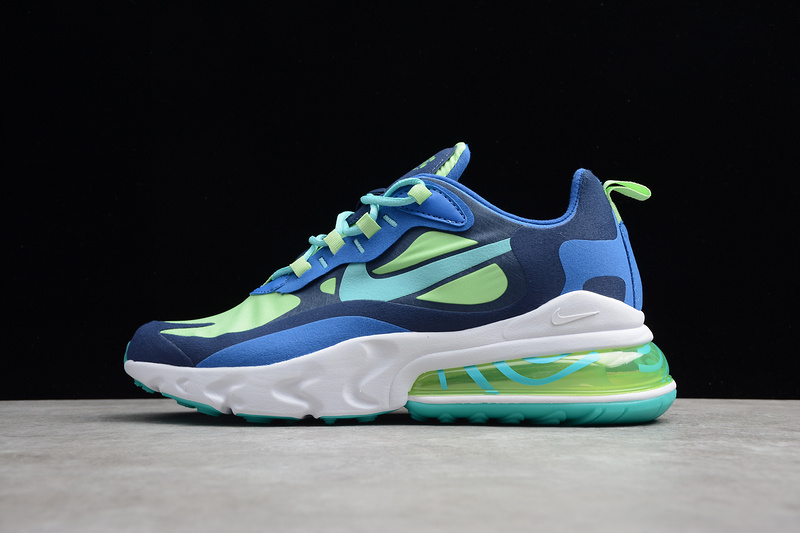 Air Max 270 React Blue/Green/White 29