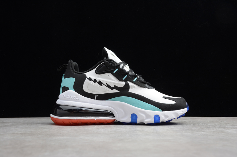 Air Max 270 React Cloud White/Black/Blue 21