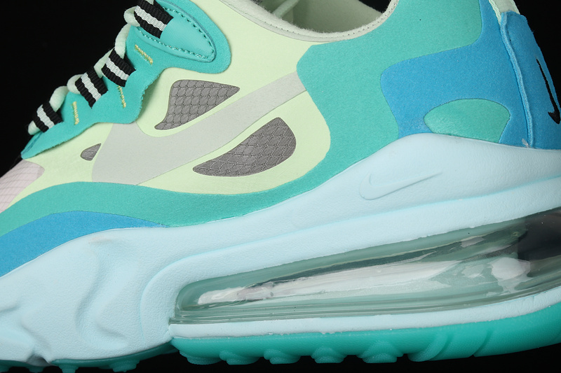 Air Max 270 React Hyper Jade/Frosted Spruce-Barely/Blue/White 29