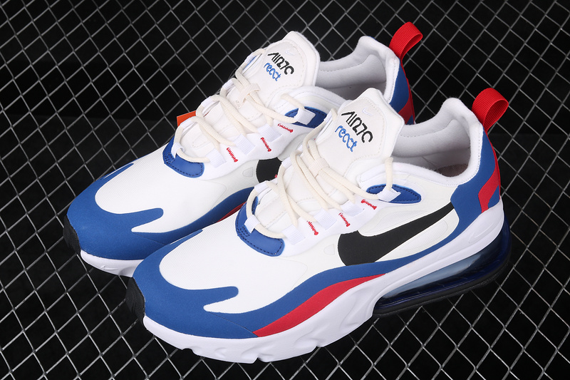 Air Max 270 React Blue/Black/White-Red 11