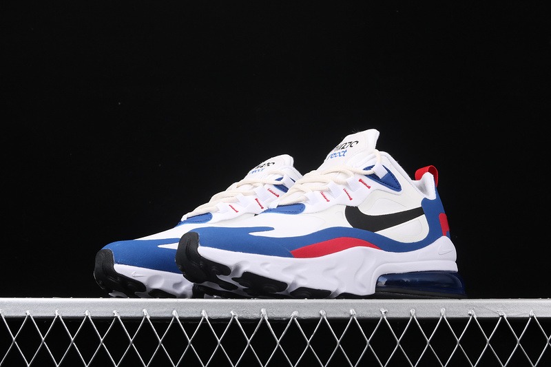 Air Max 270 React Blue/Black/White-Red 23