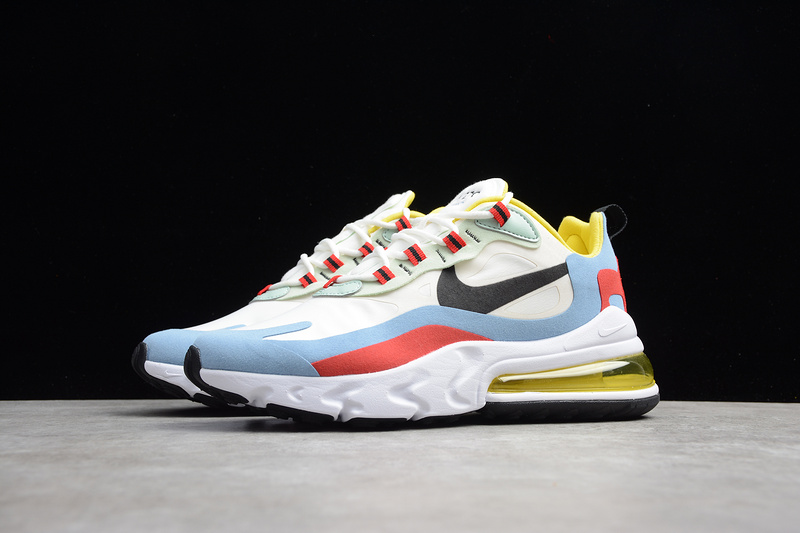 Gz Air Max 270 React Bauhaus White/Black/Light Blue/Red/Yellow 5