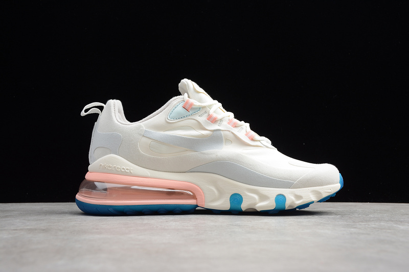 Air Max 270 React Bauhaus White/Pink 25