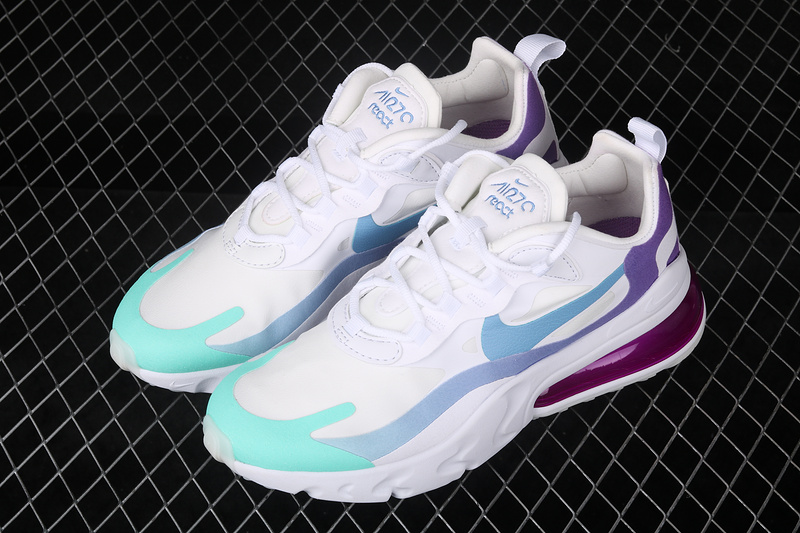 Air Max 270 React Gradient Shift White/Blue-Purple 5