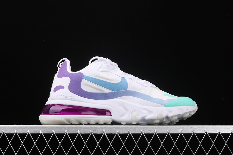 Air Max 270 React Gradient Shift White/Blue-Purple 19