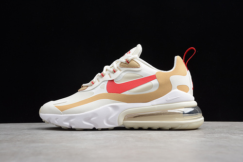 Air Max 270 React White/Team Gold/Orange 21