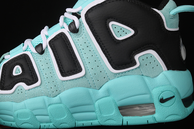 Air More Uptempo Light Aqua/Black-White 7