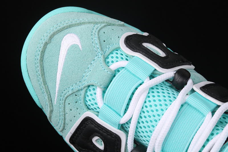 Air More Uptempo Light Aqua/Black-White 13