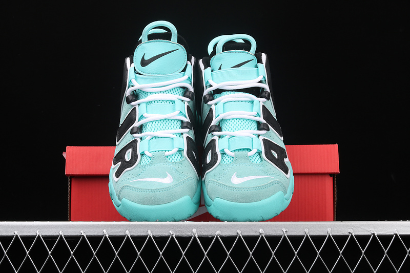 Air More Uptempo Light Aqua/Black-White 29