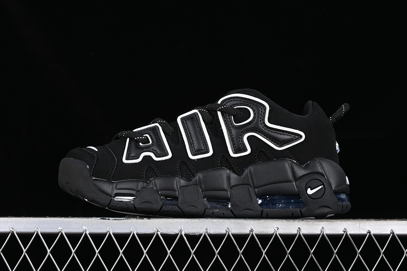 Ambush Air More Uptempo Low White/Black 13