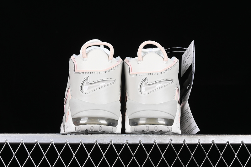 Air More Uptempo 96 Qs White/Grey/Pink 5