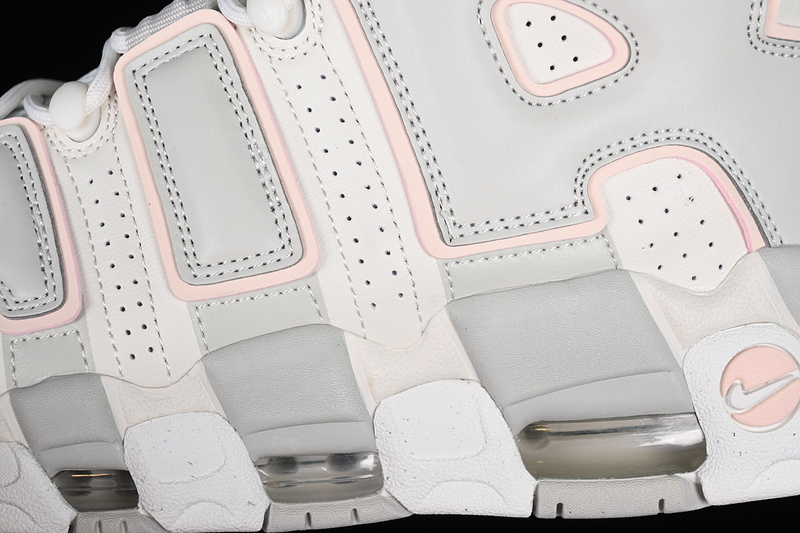 Air More Uptempo 96 Qs White/Grey/Pink 17