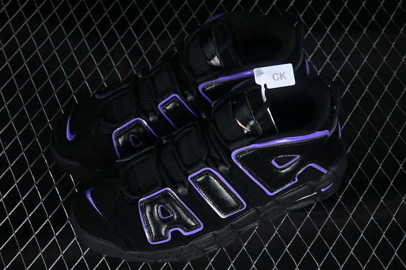 Air More Uptempo 96 Black/Black/Metallic Gold/Action Grape 25