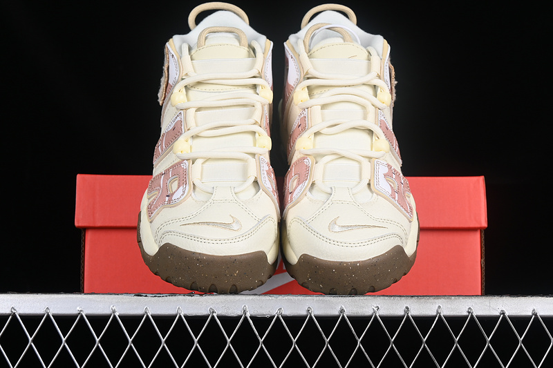 Air More Uptempo 96 Qs Coconut Milk/Team Gold/Gum Dark Brown/Team Gold 15