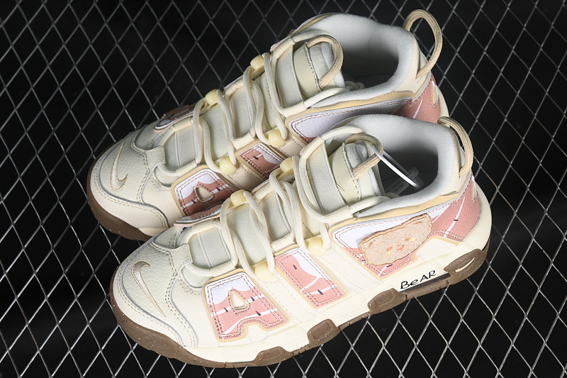 Air More Uptempo 96 Qs Coconut Milk/Team Gold/Gum Dark Brown/Team Gold 27