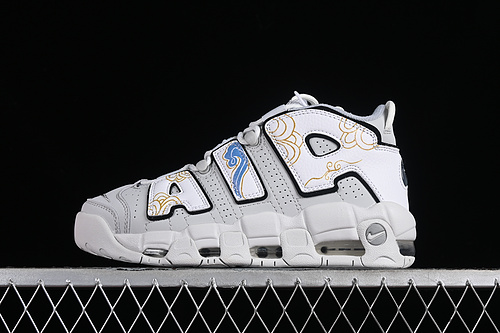 Air More Uptempo 96 Qs Photon Dust Photon Dust/White/Black/Metallic Silver 13