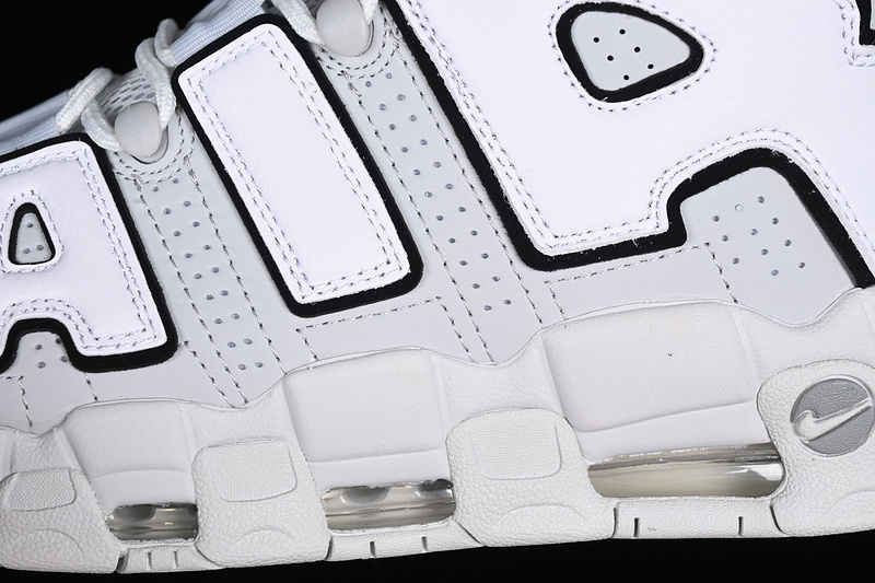 Air More Uptempo 96 Qs White/Black/Grey 5