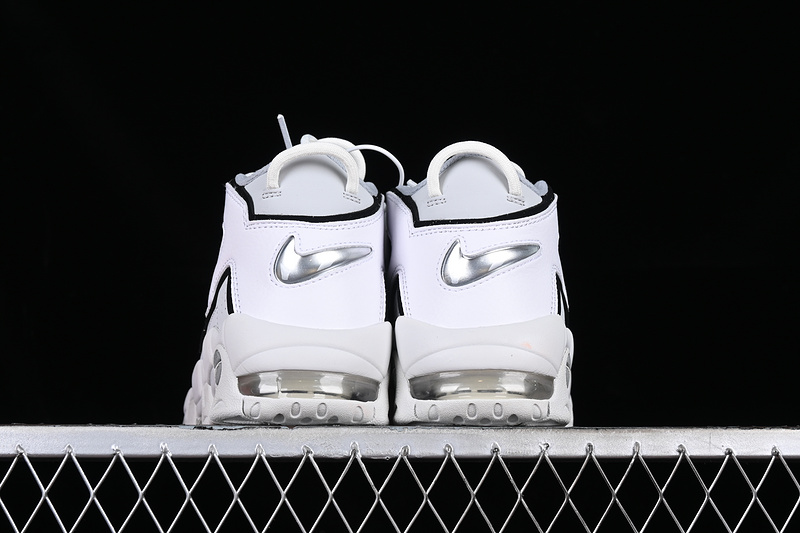 Air More Uptempo 96 Qs White/Black/Grey 9