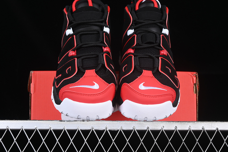 Air More Uptempo 96 Red Toe Black/University Red/White/Black 11