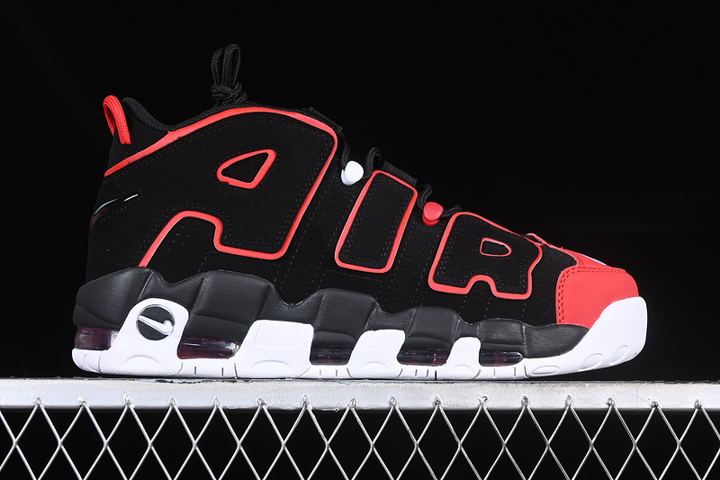 Air More Uptempo 96 Red Toe Black/University Red/White/Black 15