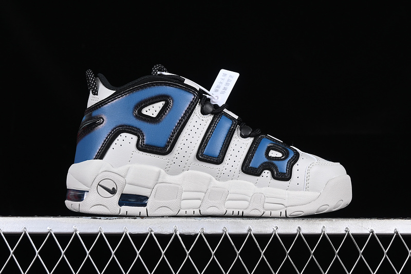 Air More Uptempo 96 Gs Light Iron Ore/Industrial Blue/Iron Grey 11