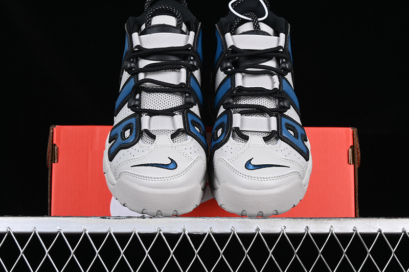 Air More Uptempo 96 Gs Light Iron Ore/Industrial Blue/Iron Grey 13