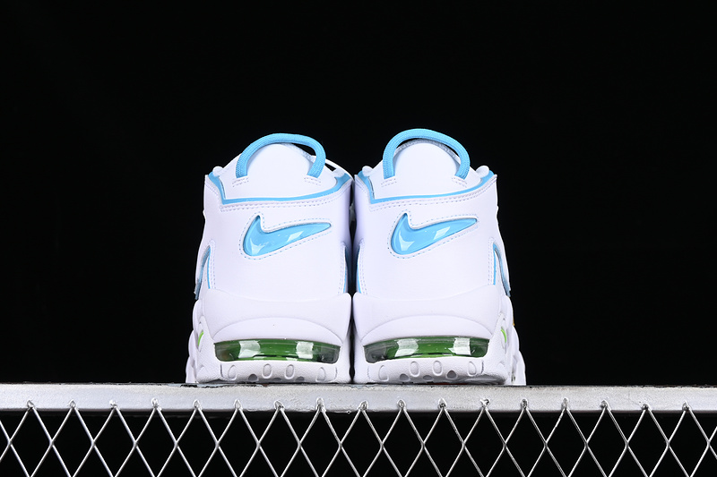 Air More Uptempo 96 Qs White/Blue/Green/Orange/Gold 11