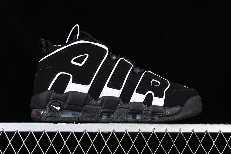 Air More Uptempo 96 Qs White/Black 5