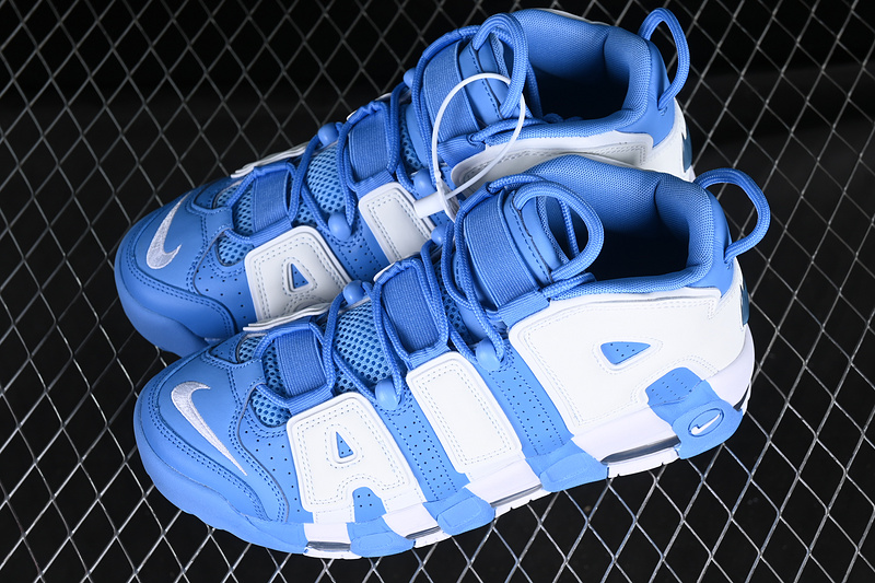 Air More Uptempo 96 Qs White/Blue 9