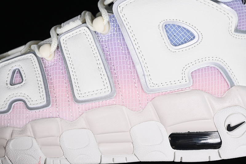 Air More Uptempo 96 Qs White/Pink/Blue/Silver 7