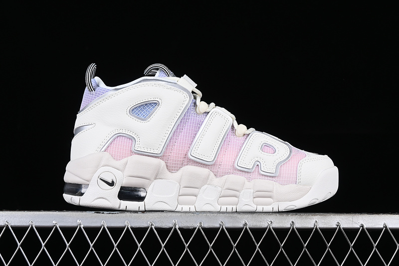 Air More Uptempo 96 Qs White/Pink/Blue/Silver 29