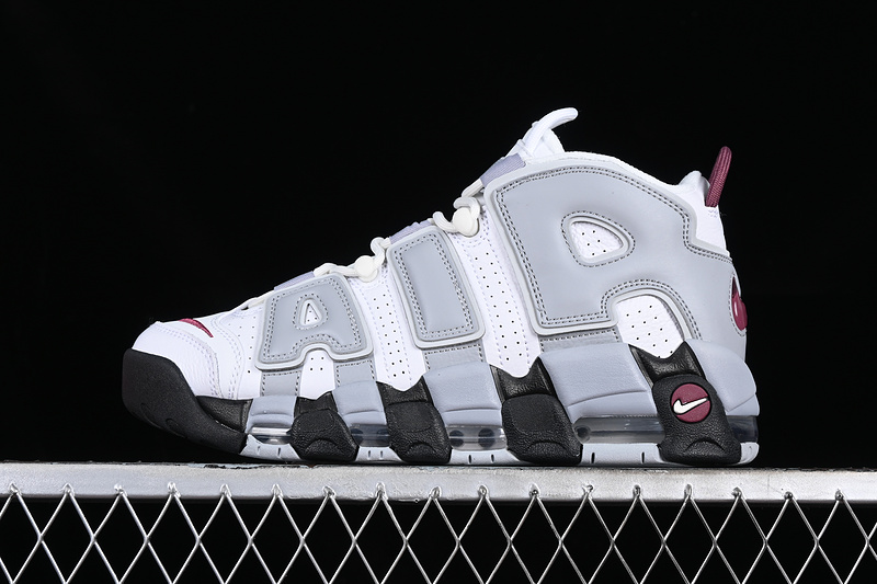 Air More Uptempo 96 Qs White/Grey/Black 31