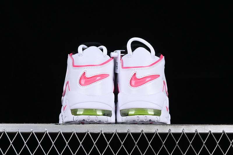 Air More Uptempo 96 Qs White/Pink/Green/Orange 7