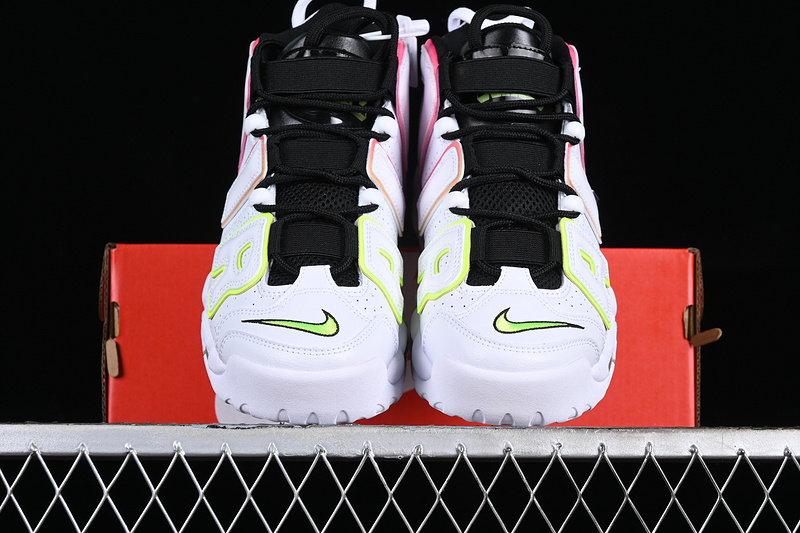 Air More Uptempo 96 Qs White/Pink/Green/Orange 31