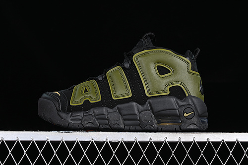 Air More Uptempo 96 Qs Black/Green 13