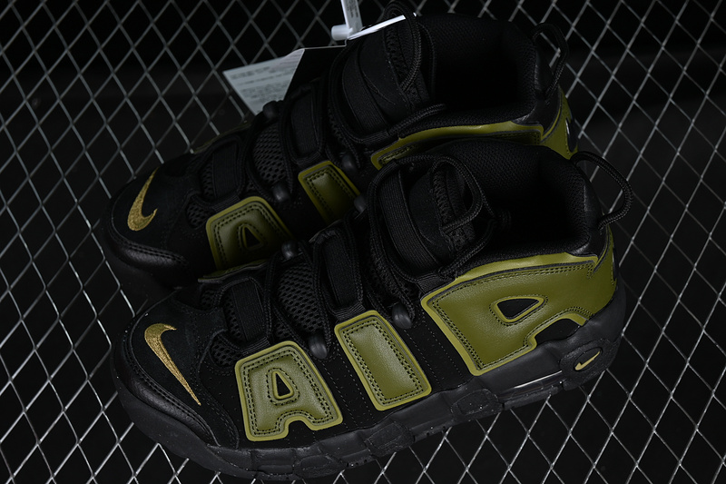 Air More Uptempo 96 Qs Black/Green 21