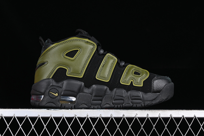 Air More Uptempo 96 Qs Black/Green 31